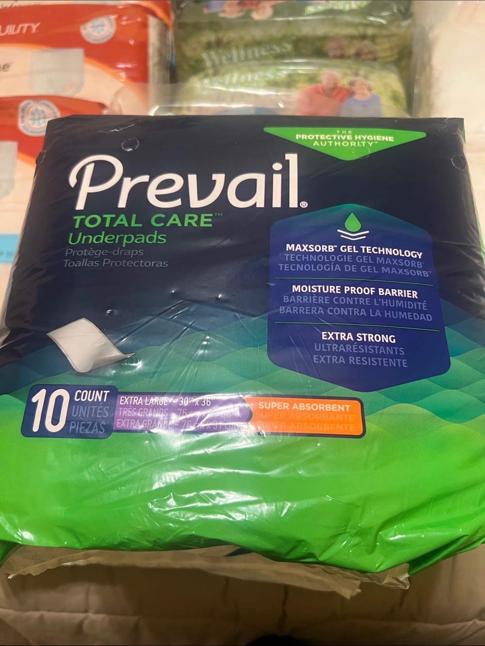 Prevail underpads